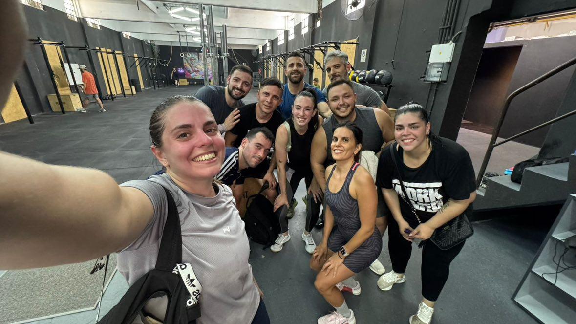 Entrenamiento grupal en UNBEX